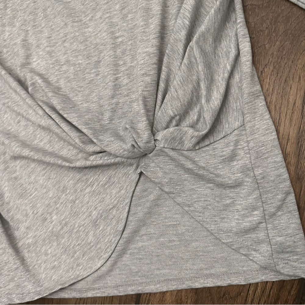 Botanique gray twist top - Picture 3 of 5